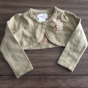 Shimmery Gold Shrug